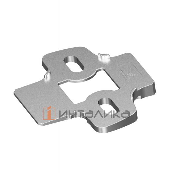 Угловой дистанционный адаптер HETTICH для ответной планки Sensys, угол 5°, (V50), никель – 1