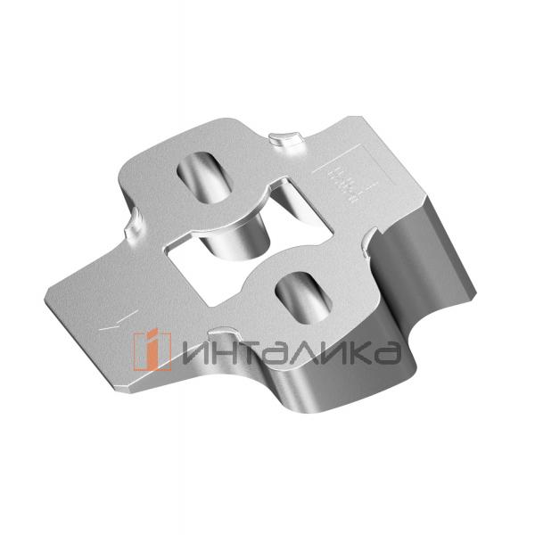 Угловой дистанционный адаптер HETTICH для ответной планки Sensys, угол 20°, (V50), никель l 9072217 l – 1