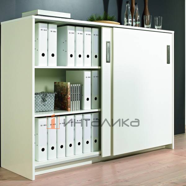 Система HETTICH SysLine S для 2 дверей с демпфером Silent System, B 590-1000мм I H до 1500мм I T 16-19мм I G 15кг профиль под прикручивание – 5