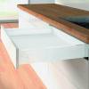 Превью Фасадный ящик стандартный HETTICH InnoTech Atira Quadro V6 Silent System полное выдвижение, H70, NL300, G30кг, под саморез, белый – 1