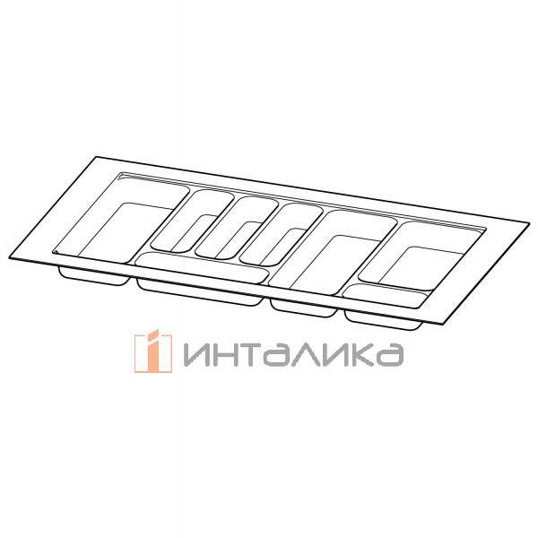 Организация HETTICH OrgaTray 440 для ящиков InnoTech Atira | AvanTech You | ArciTech, B701-800, T370-440, H55, пластик, серебристый – 1