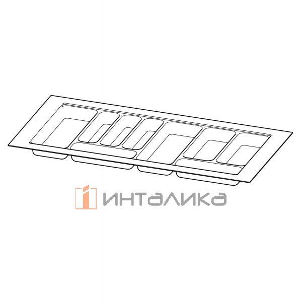 Организация HETTICH OrgaTray 440 для ящиков InnoTech Atira | AvanTech You | ArciTech, B801-900, T370-440, H55, пластик, серебристый – 1