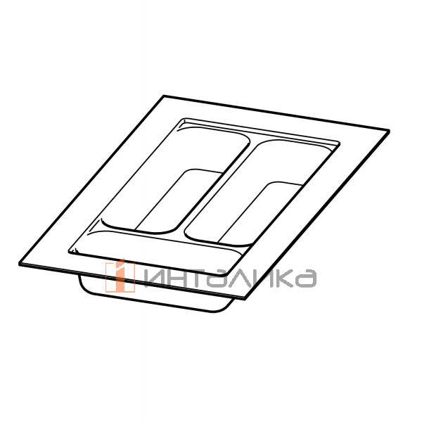 Организация HETTICH OrgaTray 440 для ящиков InnoTech Atira | AvanTech You | ArciTech, B175-200, T370-440, H55, пластик, белый – 1