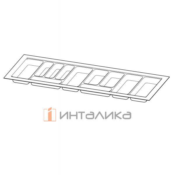 Организация HETTICH* OrgaTray 440 для ящиков InnoTech Atira | AvanTech You | ArciTech, B1091-1150, T370-440, H55, пластик, белый – 1