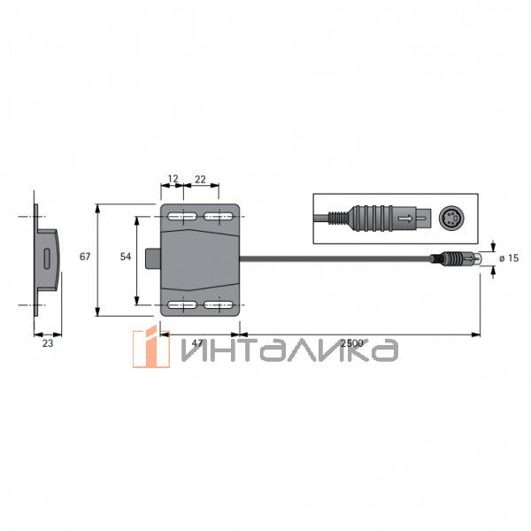 Угловой сенсор HETTICH* Easys – 2