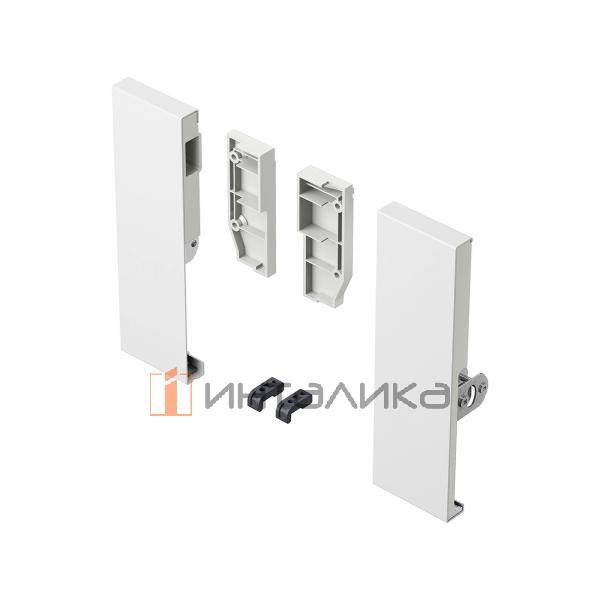 Комплект соединителей передней панели внутреннего ящика HETTICH ArciTech, H186, цвет белый, (V15) – 1