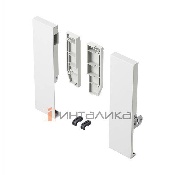 Комплект соединителей передней панели внутреннего ящика HETTICH ArciTech, H218, цвет белый, (V15) – 1