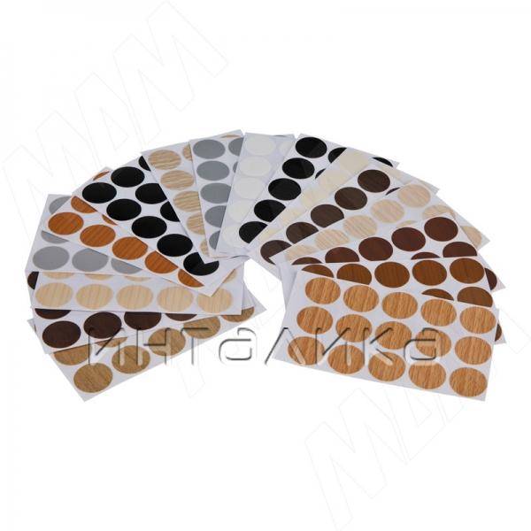 Заглушка самоклеящаяся кашемир серый, D20 мм (18 шт.) – 3