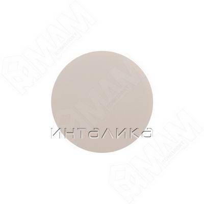 Заглушка самоклеящаяся кашемир серый, D20 мм (18 шт.)