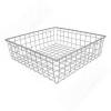 Превью Корзина сетчатая, 400х500х190 мм, металлик серебристый – 1