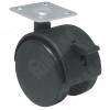 Превью Опора двухколесная с площадкой, D40 мм, со стопором – 2