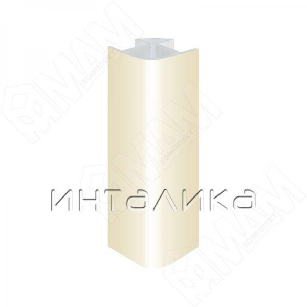 Уголок 90 градусов универсальный (высота 100), ваниль – 2