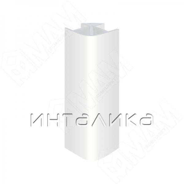 Уголок 90 градусов универсальный (высота 100), белый глянец – 2