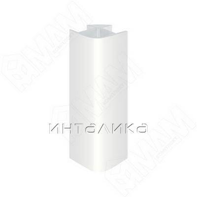 Уголок 90 градусов универсальный (высота 100), белый глянец – 1