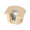 Превью Эксцентрик усиленный в пластиковом корпусе 16 мм с бортиком, бежевый – 2