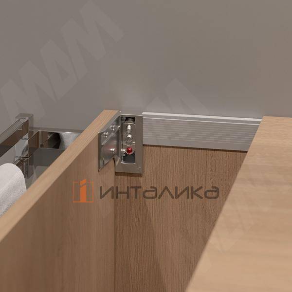 LIBRA H7 Мебельный навес для коробов нижнего яруса с креплением на штоки, левый – 2