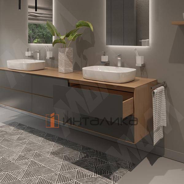 LIBRA H7 Мебельный навес для коробов нижнего яруса с креплением на штоки, правый – 3