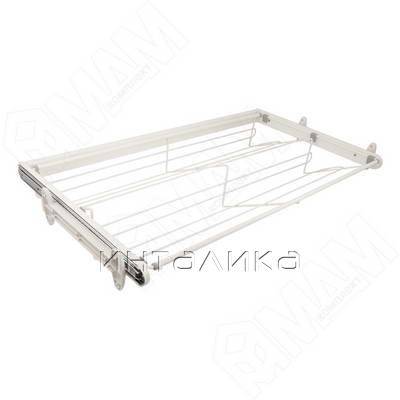 BELLE Корзина для обуви, 800 мм, белый, полн. выдв. – 1