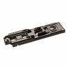 Превью Монтажная планка линейная HETTICH System 8099 для Sensys, LR20, D1.5, под прикручивание, с эксцентриком, черный обсидиан – 1
