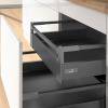 Превью Внутренний ящик с релингом HETTICH InnoTech Atira Quadro V6 Silent System полное выдвижение, B600, H144, NL520, G30кг, антрацит – 1