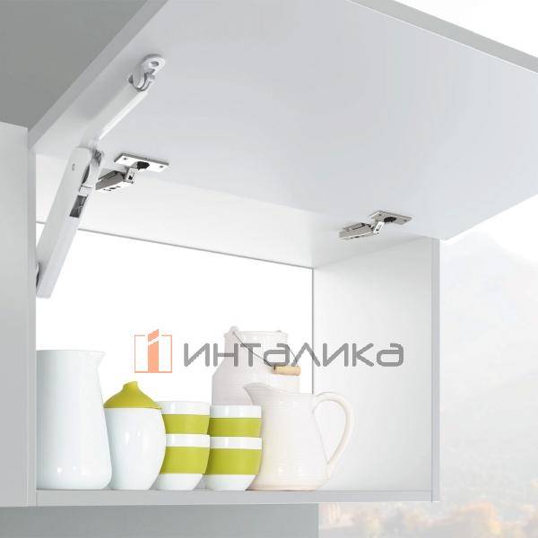 Силовой механизм с рычагом KESSEBOHMER FREELight, тип C, с заглушками и креплениями, серый – 2