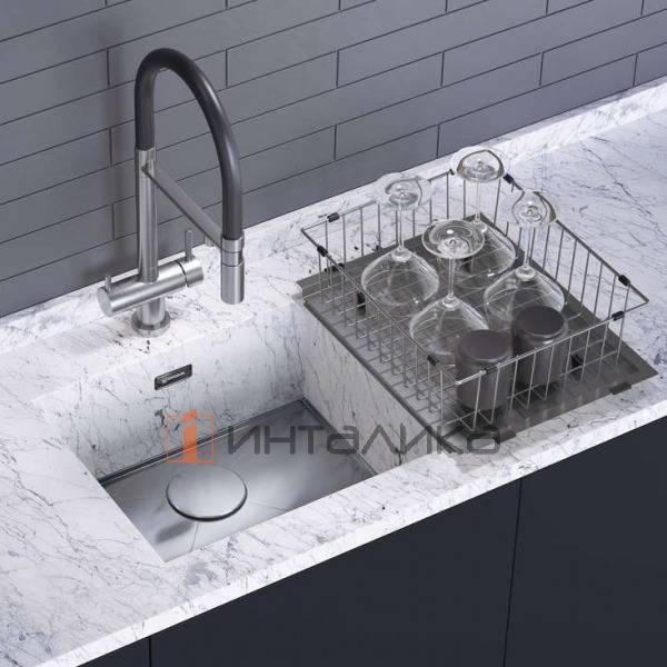 Съемное крыло для моек Omoikiri RE-01, светлое золото – 3