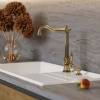 Превью Смеситель Omoikiri TOSHIMA однорычажный, античная латунь – 4
