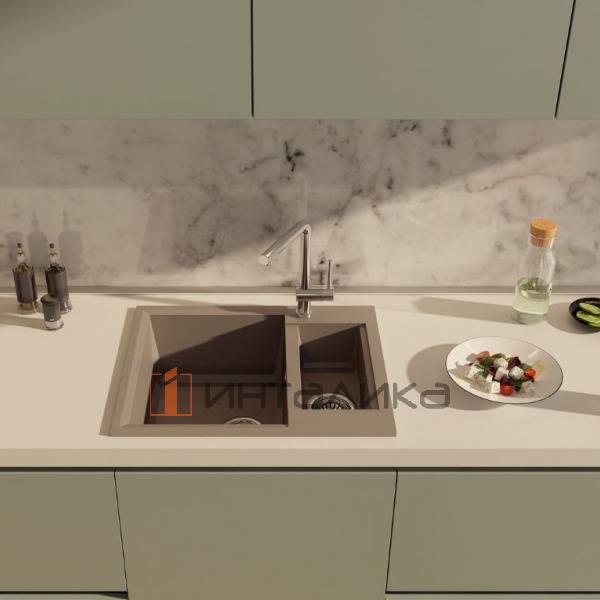 Смеситель Omoikiri AKASHI-S однорычажный, с выдвижным шлангом, черный – 5