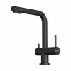 Превью Смеситель Omoikiri NAGANO-P однорычажный, с выводом питьевой воды, черный – 1