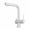 Превью Смеситель Omoikiri NAGANO-P однорычажный, с выводом питьевой воды, белый – 1