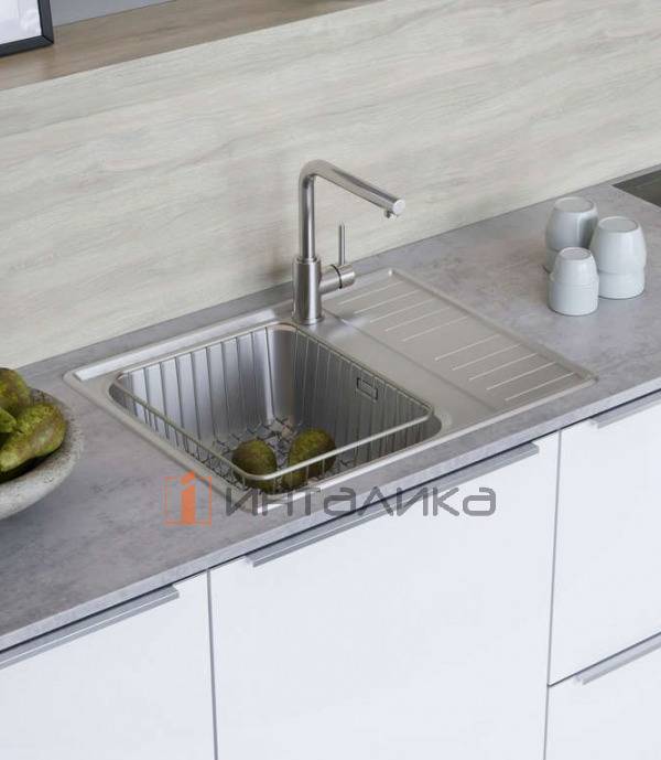 Мойка Omoikiri Sagami 63 нержавеющая сталь, 450, нержавеющая сталь – 3