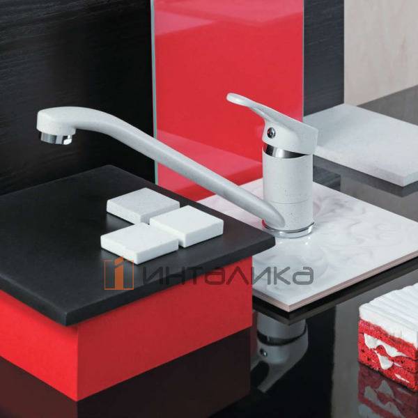 Смеситель Omoikiri KADO однорычажный, шампань – 4