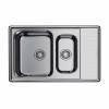 Превью Мойка Omoikiri Sagami 79-2 нержавеющая сталь, 600, накладная, нержавеющая сталь – 1