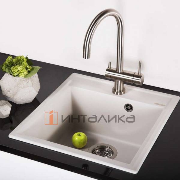 Мойка Omoikiri DAISEN 46 Artgranit, 450, накладная, leningrad grey – 3