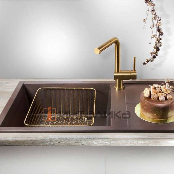 Мойка Omoikiri SUMI 86 Tetogranit, 600, накладная, черный – 3