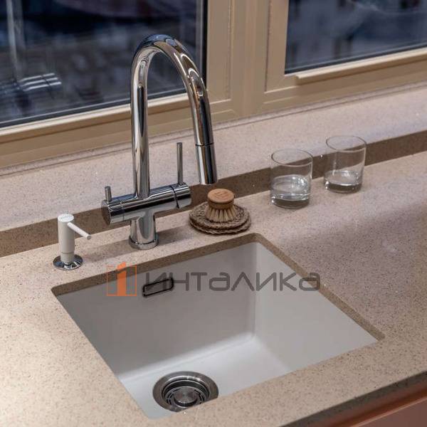 Мойка Omoikiri KATA 44-U Artgranit, 500, под столешницу, leningrad grey – 3