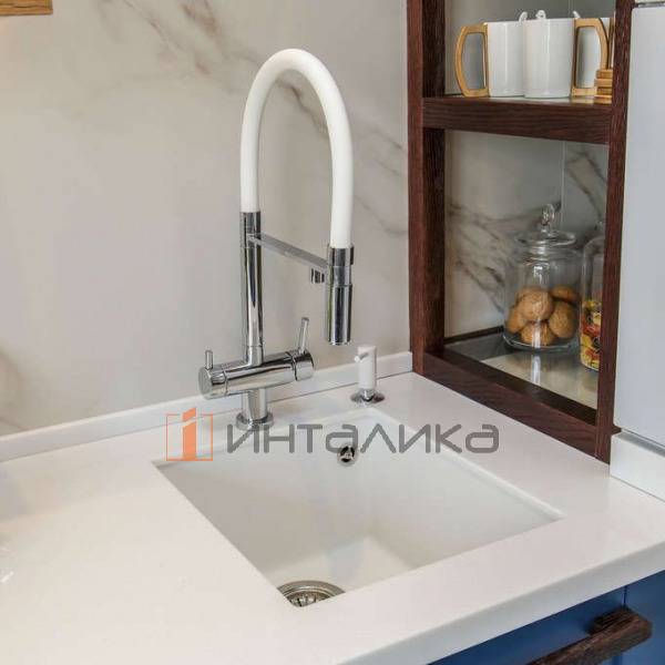 Мойка Omoikiri BOSEN 38-U Tetogranit, 450, под столешницу, черный – 4