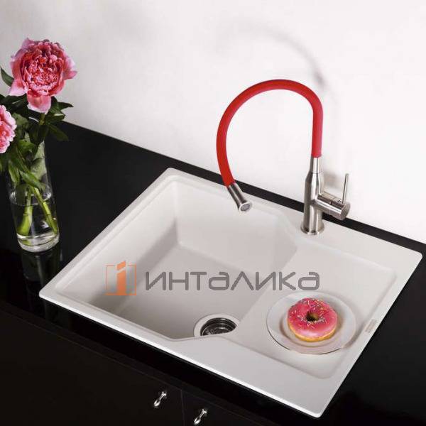 Мойка Omoikiri YONAKA 65 Artgranit, 450, накладная, ваниль – 4