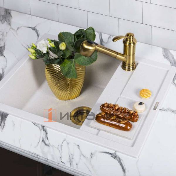 Мойка Omoikiri SUMI 65 Tetogranit, 500, накладная, leningrad grey – 3