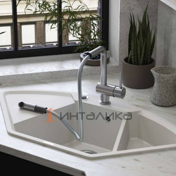 Мойка Omoikiri YONAKA 98-C Artgranit, 900х900, накладная, пастила – 4