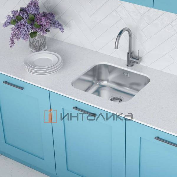 Мойка Omoikiri OMI 49-U/I нержавеющая сталь, 600, накладная, нержавеющая сталь – 3