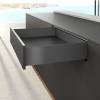 Превью Фасадный ящик увеличенный HETTICH AvanTech You Quadro M Silent System полного выдвижения, H139, NL300, G30, антрацит – 1