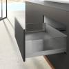 Превью Фасадный ящик высокий HETTICH AvanTech INLAY You Quadro M Push to Open Silent полного выдвижения, H187, NL450, G30, снаряжённый вес ящика 10-30 кг, серебристый – 1