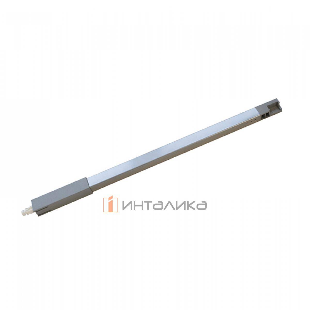 Продольный релинг HETTICH для ящика InnoTech Atira, NL470 мм, левый, цвет серебристый, (V80)