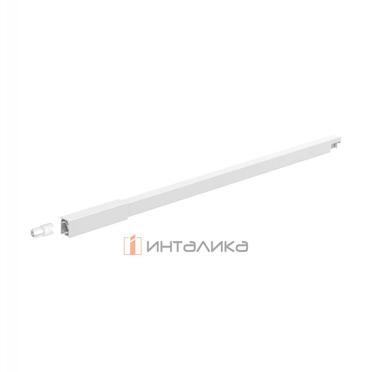 Продольный релинг HETTICH для ящика InnoTech Atira, NL350 мм, левый, цвет белый, (V80)