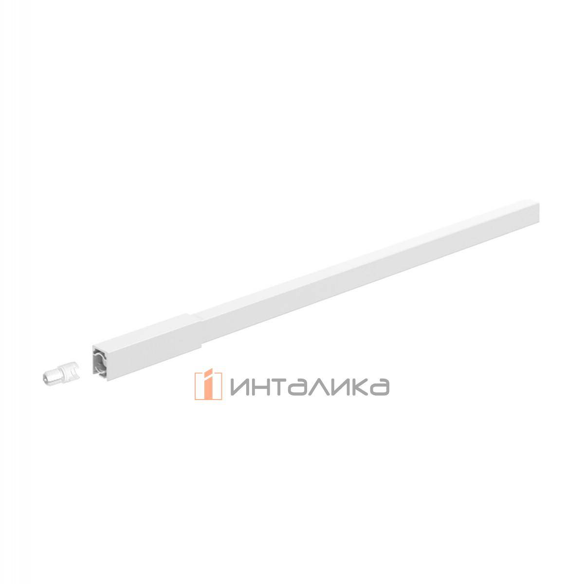 Продольный релинг HETTICH для ящика InnoTech Atira, NL520 мм, правый, цвет белый, (V80)