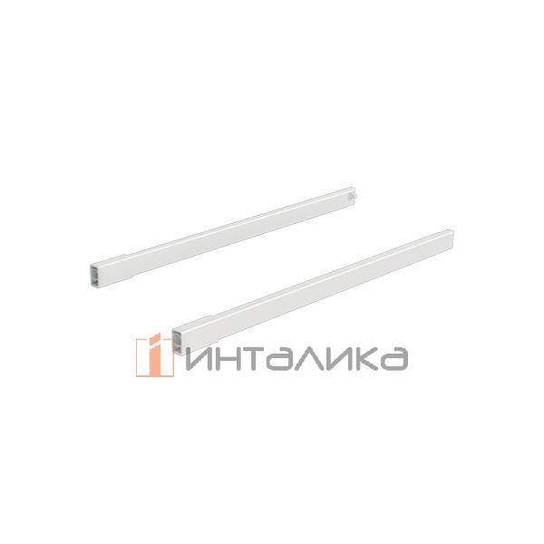 Комплект продольных релингов с соединителями HETTICH, для ящика ArciTech, NL270, цвет белый, (V1) – 1