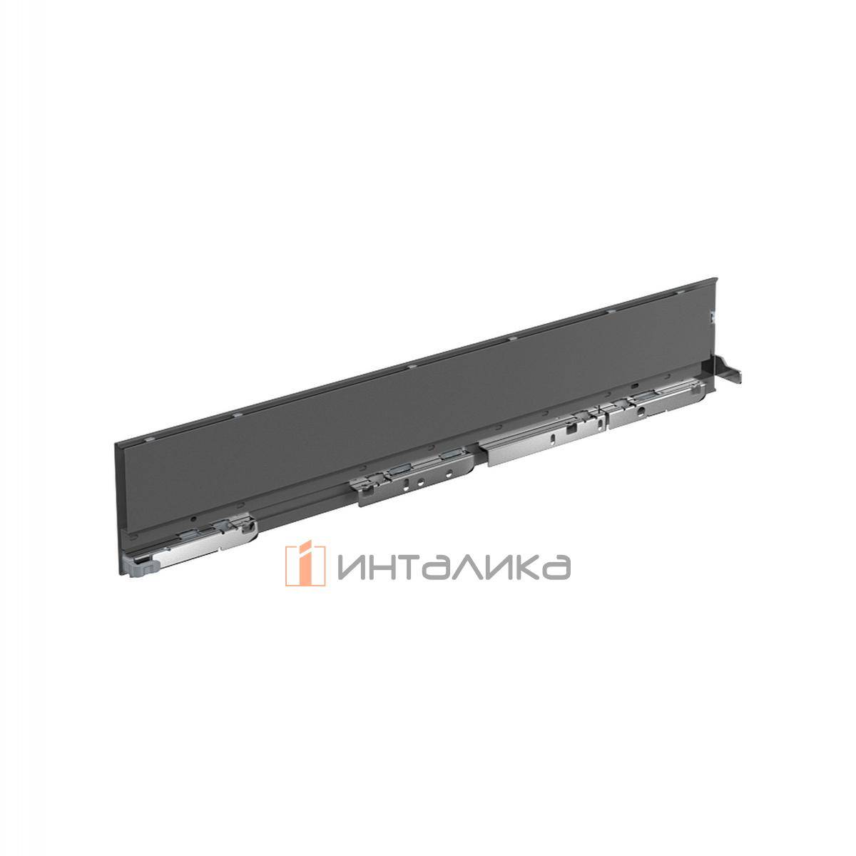 Боковина ящика HETTICH AvanTech You, H101 мм, NL400 мм, цвет антрацит, левая, (V20)