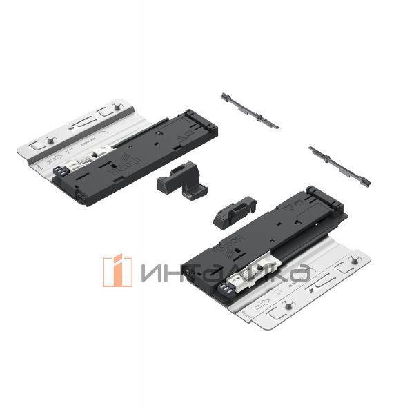 Комплект механизма HETTICH Push to Open Silent, снаряженный вес ящика 3 - 10кг, для Quadro You, (V 1) – 1