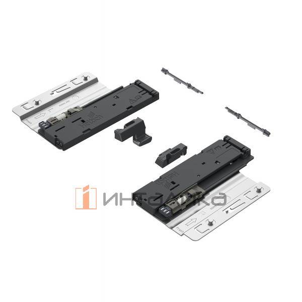Комплект механизма HETTICH Push to Open Silent, снаряженный вес ящика 8 - 20кг, для Quadro You, (V 1) – 1